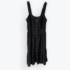 Knox Rose Black Dress Knee Length Small